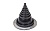 Резиновый уплотнитель VILPE ROOFSEAL - 1 черный, 12-19 мм