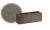 Облицовочный бетонный камень рядовой Меликонполар СКЦ 2Р-8 черный, 380*120*140 мм