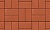 Плитка тротуарная ВЫБОР ЛА-Линия 5П.8  гладкая, оранжевый, 600*300*80 мм