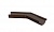 Угол желоба наружный LINDAB RVY сталь, коричневый, 135 град., D 190 мм