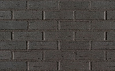 Кирпич клинкерный пустотелый Roben Aarhus anthrazit гладкий, 240*115*71 мм