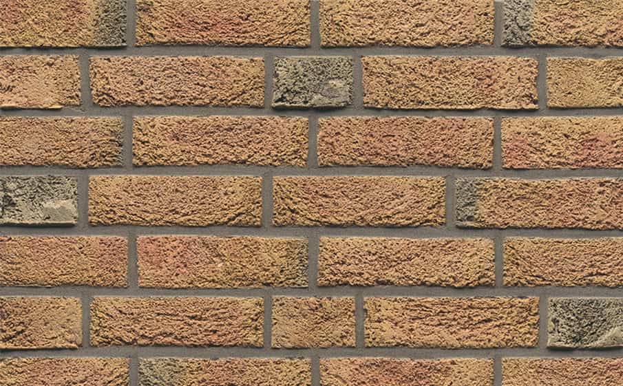 Кирпич ручной формовки Muhr Nr 4, Gelbbroze-bunt geflammt, 210*45*65 мм
