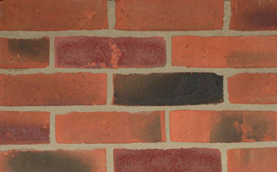 Кирпич облицовочный ручной формовки Terca Royston Mixed Red (65MM ROYSTON MIXED RED), 215*102*65 мм