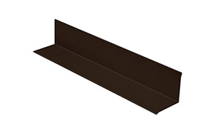 Планка угловая (внутренняя) AQUASYSTEM коричневая (RR32), 2,0 м