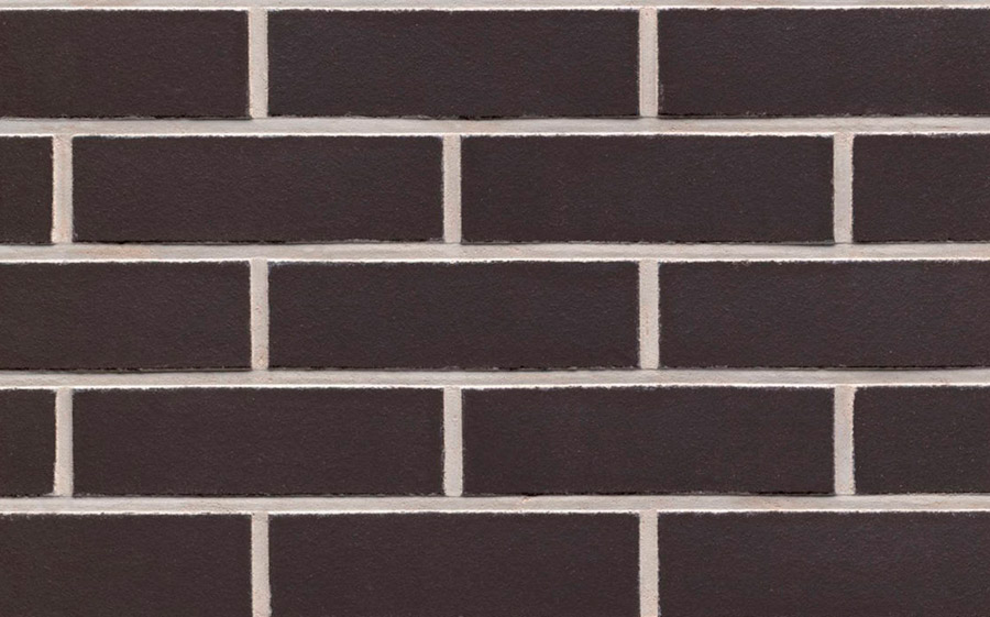 Фасадная плитка ручной формовки Feldhaus Klinker R700 Classic anthracit liso, 290*52*14 мм