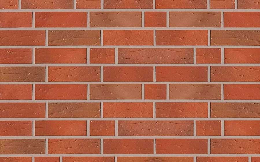 Клинкерная фасадная плитка ABC Borkum рельефная NF10, 240*71*10 мм