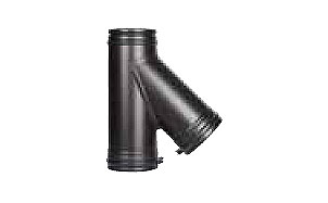 Тройник SCHIEDEL PERMETER 50 45 град. серый, D 200/300 мм
