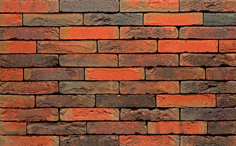 Кирпич облицовочный ручной формовки Terca Pagus Iluzo Rood-Bruin (ILUZO PAGUS RED BROWN), 238*88*48 мм
