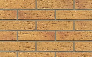 Кирпич клинкерный пустотелый Muhr 02 Gelb Bunt рустик, 210*100*50 мм