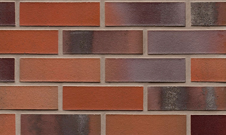 Кирпич клинкерный пустотелый Feldhaus Klinker K560 carbona ardor colori, 240*115*71 мм