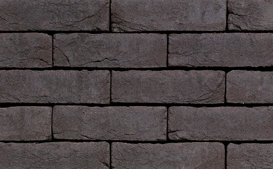 Кирпич облицовочный ручной формовки Terca Agora Grafietzwart (WF ECO Graphite Black), 210*65*50 мм