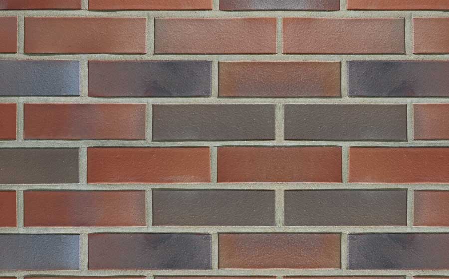Кирпич клинкерный пустотелый ABC 0109 Oldenburg rot-bunt гладкий, 240*90*71 мм