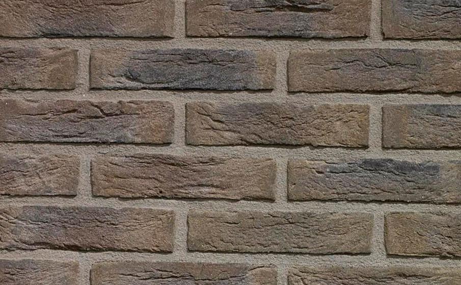 Кирпич облицовочный ручной формовки Terca Tegelen Metal Nobium (HV_Nobium_WF), 210*100*50 мм