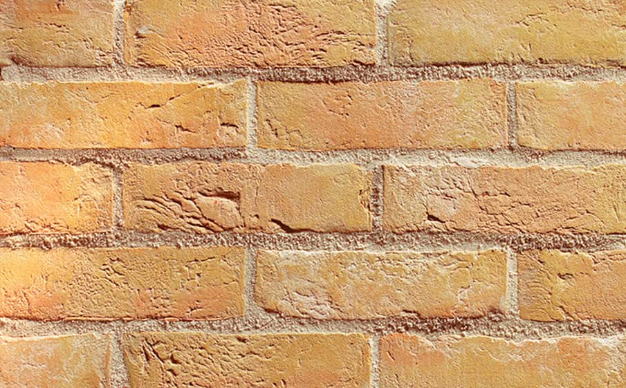 Кирпич облицовочный ручной формовки Terca Corona (65mm OLDE ALTON YELLOW MULTI), 215*102*65 мм