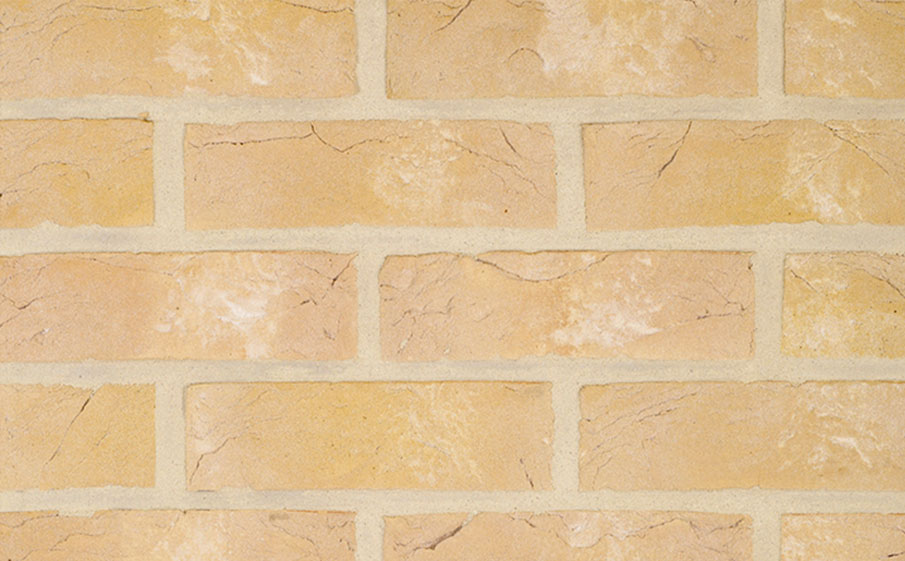 Кирпич облицовочный ручной формовки Terca Oakington Buff (WFD ECO VELDBLOEM), 215*65*65 мм