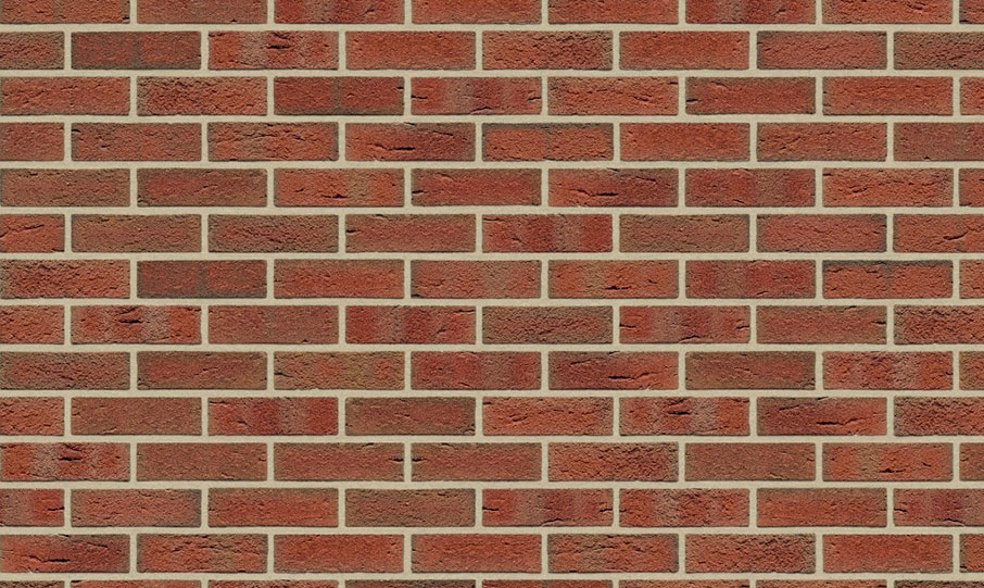 Кирпич клинкерный пустотелый Feldhaus Klinker K377 lava maron rustico рельефный, 240*90*71 мм