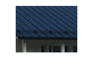 Комплект трубчатого снегозадержания BORGE для фальцевой кровли 1 м, шоколад