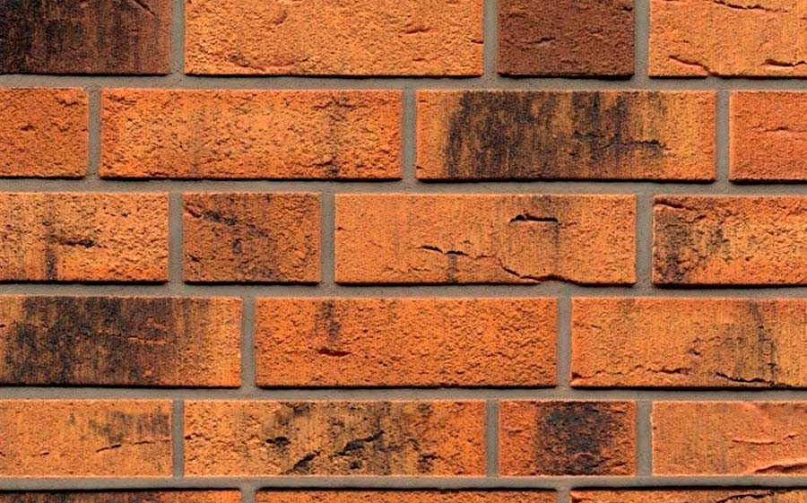 Кирпич клинкерный пустотелый Feldhaus Klinker К286 nolani rustico carbo, 240*115*71 мм