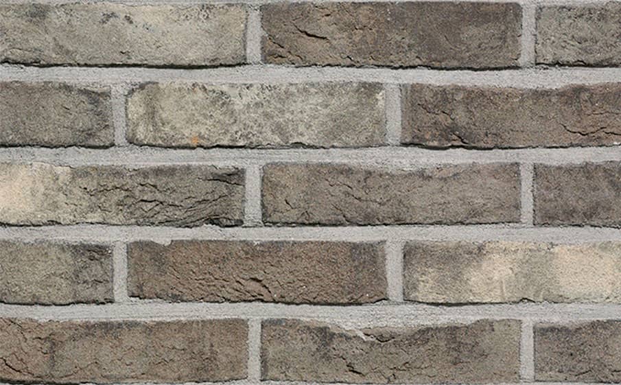 Кирпич облицовочный ручной формовки Terca Pastorale Gesmoord (Cirencester Grey Multi), 215*102*65 мм