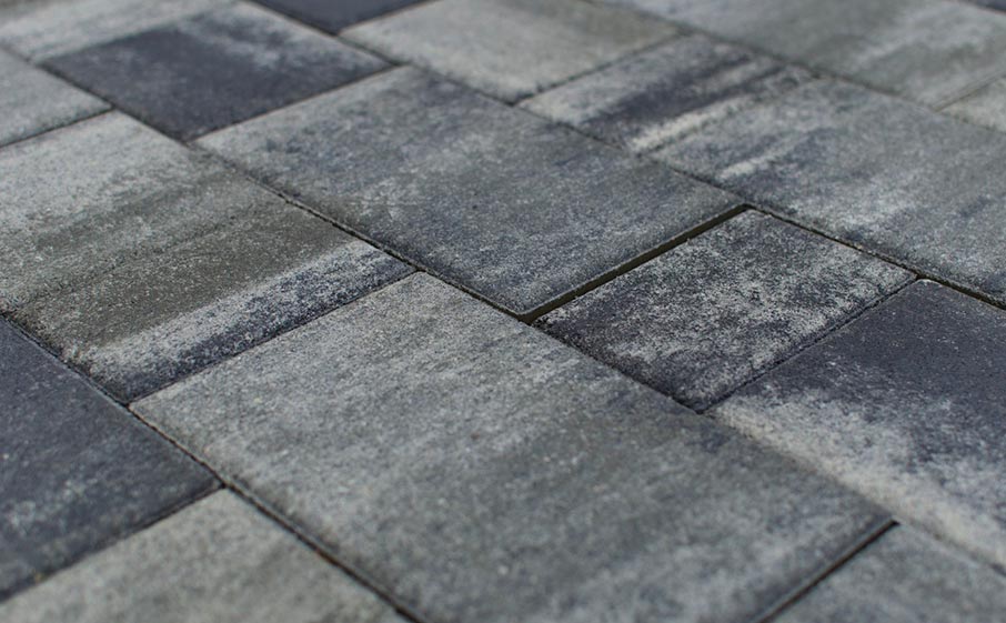 Плитка тротуарная BRAER Старый город Color Mix тип 8 "Вечер", 100/160/260*160 мм