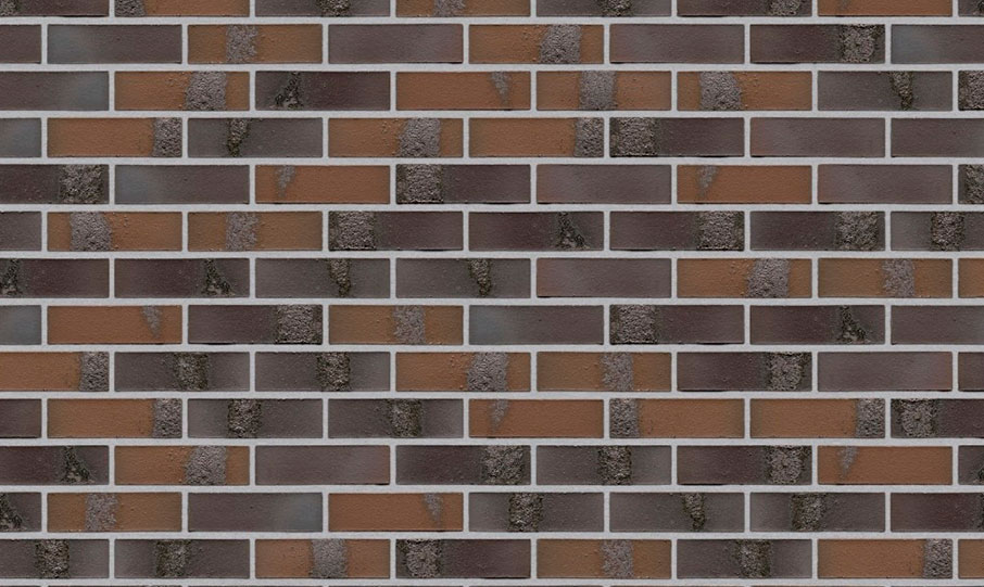Кирпич клинкерный пустотелый Feldhaus Klinker K564 carbona geo maritim, 240*115*52 мм