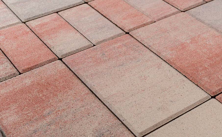Плитка тротуарная BRAER Мозайка Color Mix "Фламинго" 100/200/300*60 мм