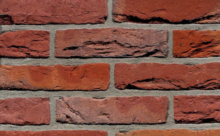 Кирпич облицовочный ручной формовки Terca Roodpaars Bont (SF 65 ROODPAARS BONT), 258*90*65 мм