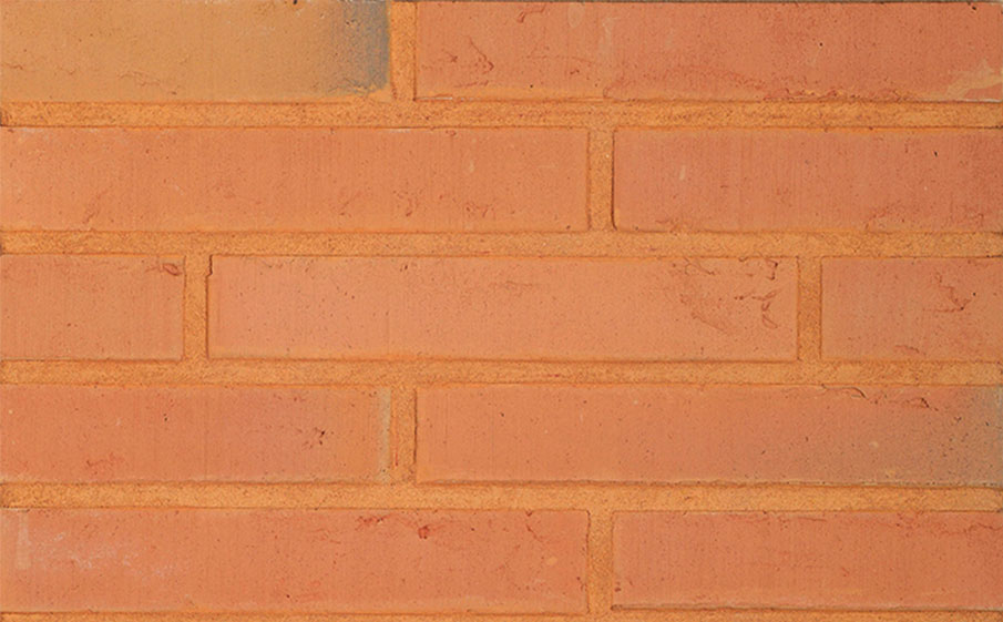 Кирпич облицовочный ручной формовки Terca Linnaeus Betula (orange), 288*88*48 мм