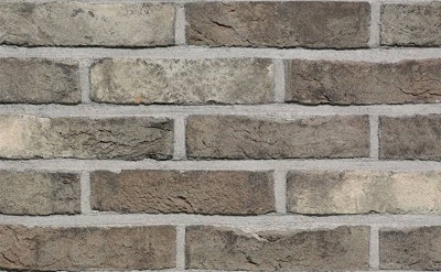 Кирпич облицовочный ручной формовки Terca Pastorale Gesmoord (Cirencester Grey Multi), 215*102*65 мм