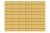 Плитка тротуарная BRAER Прямоугольник песочный, 200*100*40 мм