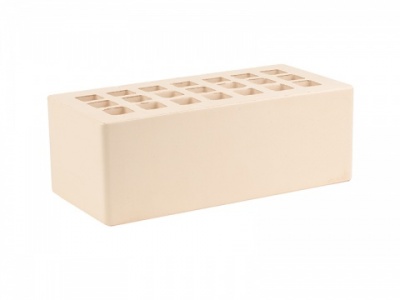 Кирпич Слоновая кость ,1,4 NF Гладкий, 250х120х88мм