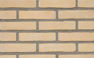 Кирпич облицовочный ручной формовки Terca Ivoor Zilverzand (65mm SHEERWATER SILVER), 215*102*65 мм