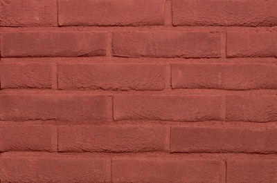 Кирпич облицовочный ручной формовки Terca Donkerrood (65mm Forum Burgundy), 215*102*65 мм