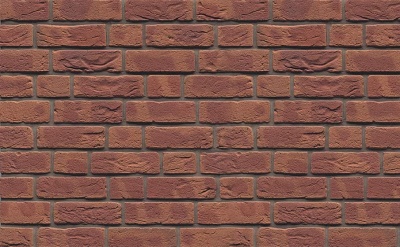 Кирпич ручной формовки Muhr Nr 2, Rotbraun-bunt geflammt, 210*100*65 мм