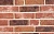 Кирпич облицовочный ручной формовки Terca Pastorale (50mm PASTORALE MULTI), 215*102*50 мм