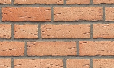Кирпич клинкерный пустотелый Feldhaus Klinker K696 crema duna рельефный, 215*102*65 мм