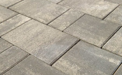 Плитка тротуарная BRAER Старый город Ландхаус Color Mix тип 7 "Туман", 80/160/240*160 мм