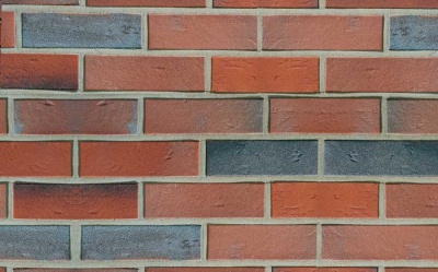 Кирпич клинкерный пустотелый ABC 0105 Oldenburg rot-bunt с песком, 240*90*71 мм