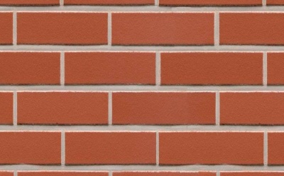 Клинкерная фасадная плитка Feldhaus Klinker R400 Classic carmesi liso, 240*52*9 мм