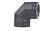 Отвод SCHIEDEL PERMETER 25 T450 NI 90 град. серый, D 200/250 мм