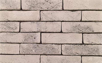 Кирпич облицовочный ручной формовки Terca Branco Genuanceerd (WFD FORUM BRANCA GENUANCEERD), 215*102*65 мм