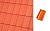 Керамическая черепица рядовая Roben Rheinland натуральный красный